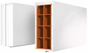 GESSI ROCCASTRADA Перегородочный блок из гипсового кирпича Laterbloc®