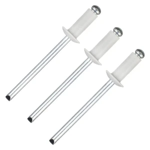 Заклёпка Matrix RAL9003 4х10 мм цвет белый 50 шт. 15241405 STLM-2150159