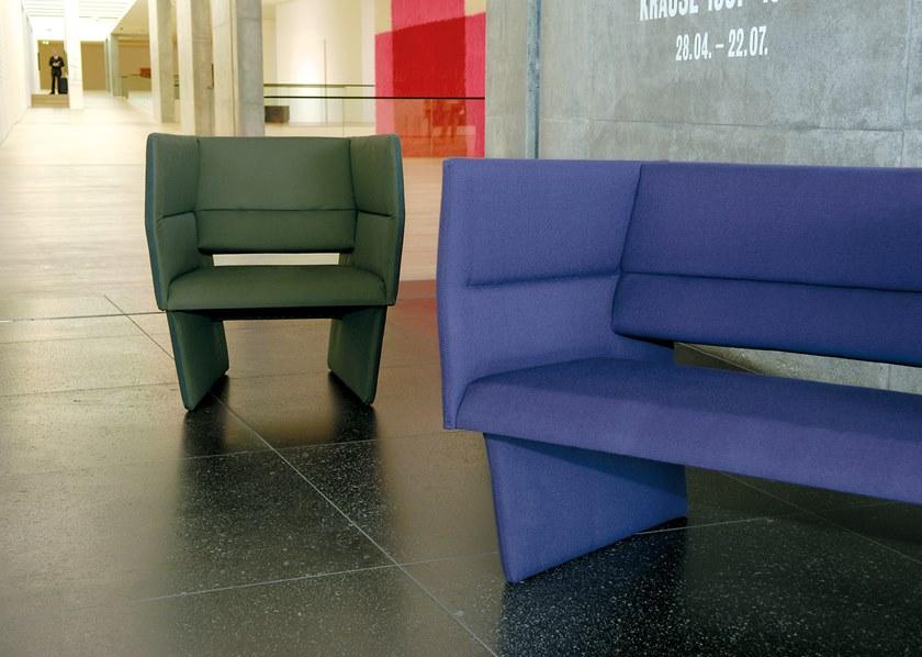 Richard Lampert Кресло из ткани Cup sun-id-1354065 - Вид №3