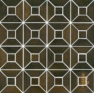 Мозаика и 3D панели из дерева Tarsi Квартал 614 Дуб Селект (Гладкая) 331х331 мм.