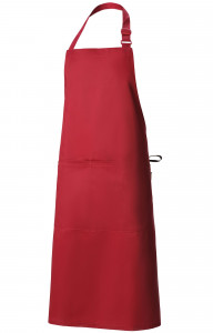 59925 Фартук  с нагрудником, цвет burgundy BARISTA  Одежда для официантов  размер