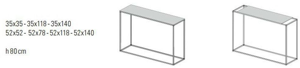 Desalto Прямоугольная консоль Helsinki sun-id-1385794 - Вид №4