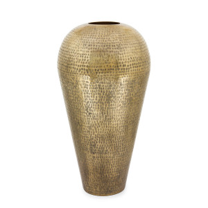 200850-09 ABHIKA ВАЗА HAMMY TALL LIGHT GOLD