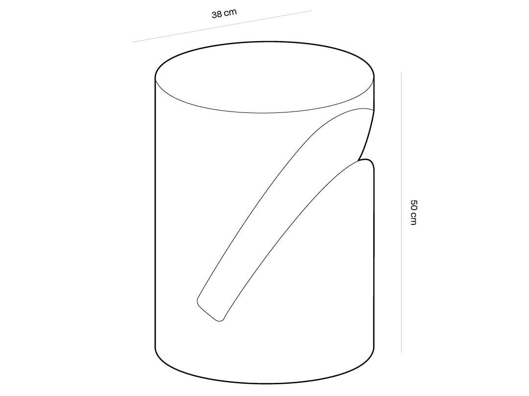 Журнальный столик / тумбочка из дуба YET. Design Studio MOLA ARCH-00024118 - Вид №16