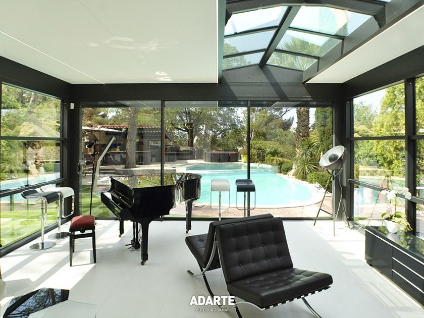 ADARTE Веранда из алюминия с термовставкой и изоляционным покрытием  A303  - Вид №9