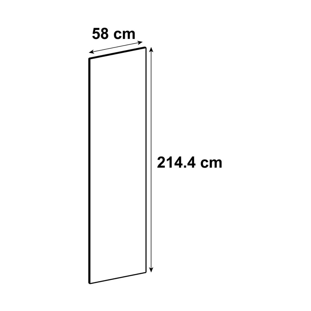 Фальшпанель для колонки Delinia ID Аша 58x214.4 см ЛДСП цвет зелёный STLM-2212140 - Вид №1