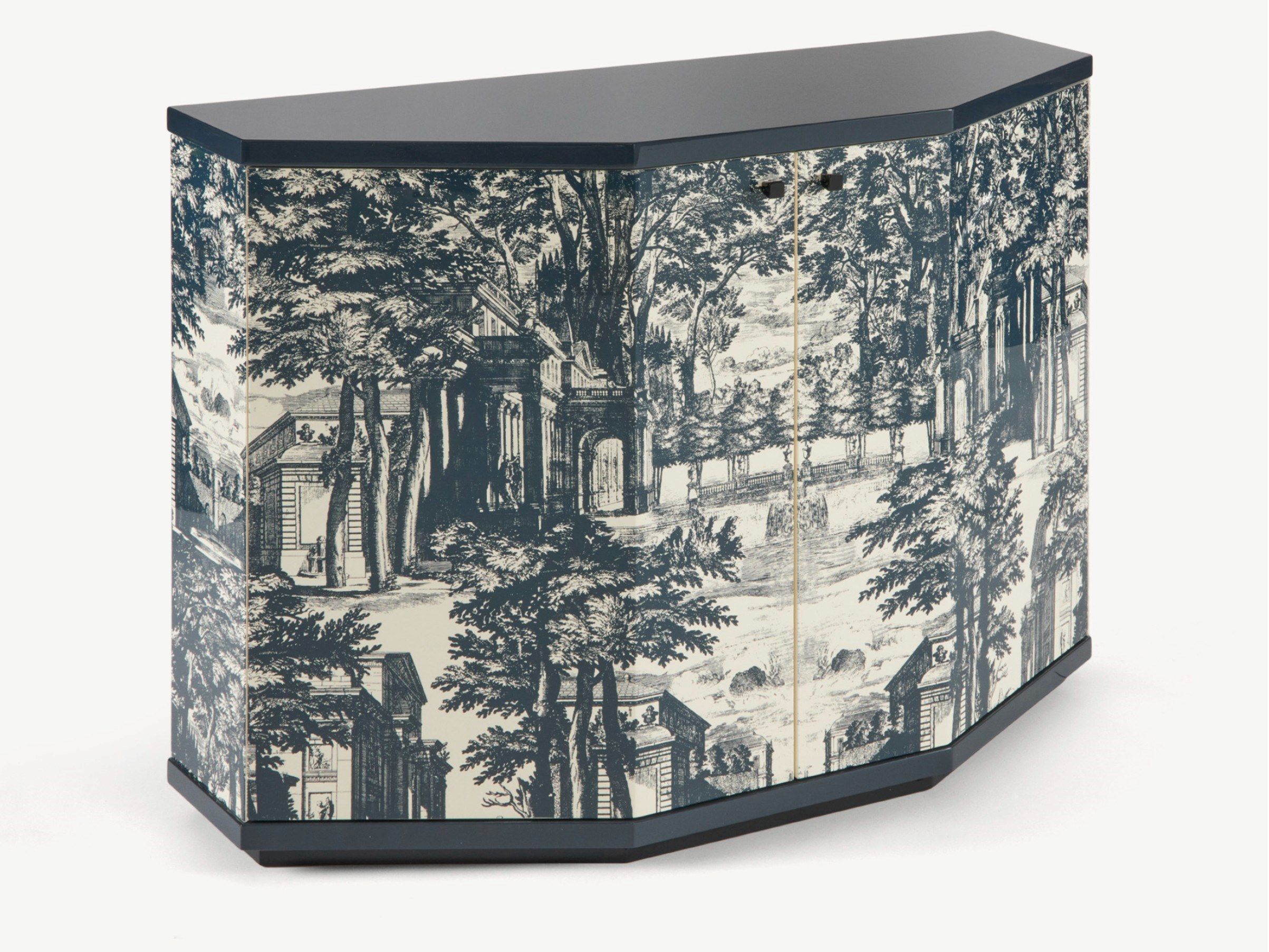 Маленький шкаф Fornasetti Giardino Settecentesco ARCH-00093642 - Вид №1