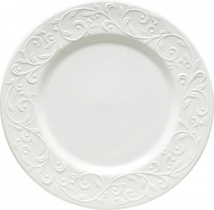 10525060 Lenox Тарелка обеденная Lenox "Чистый опал, рельеф" 28,5см Фарфор