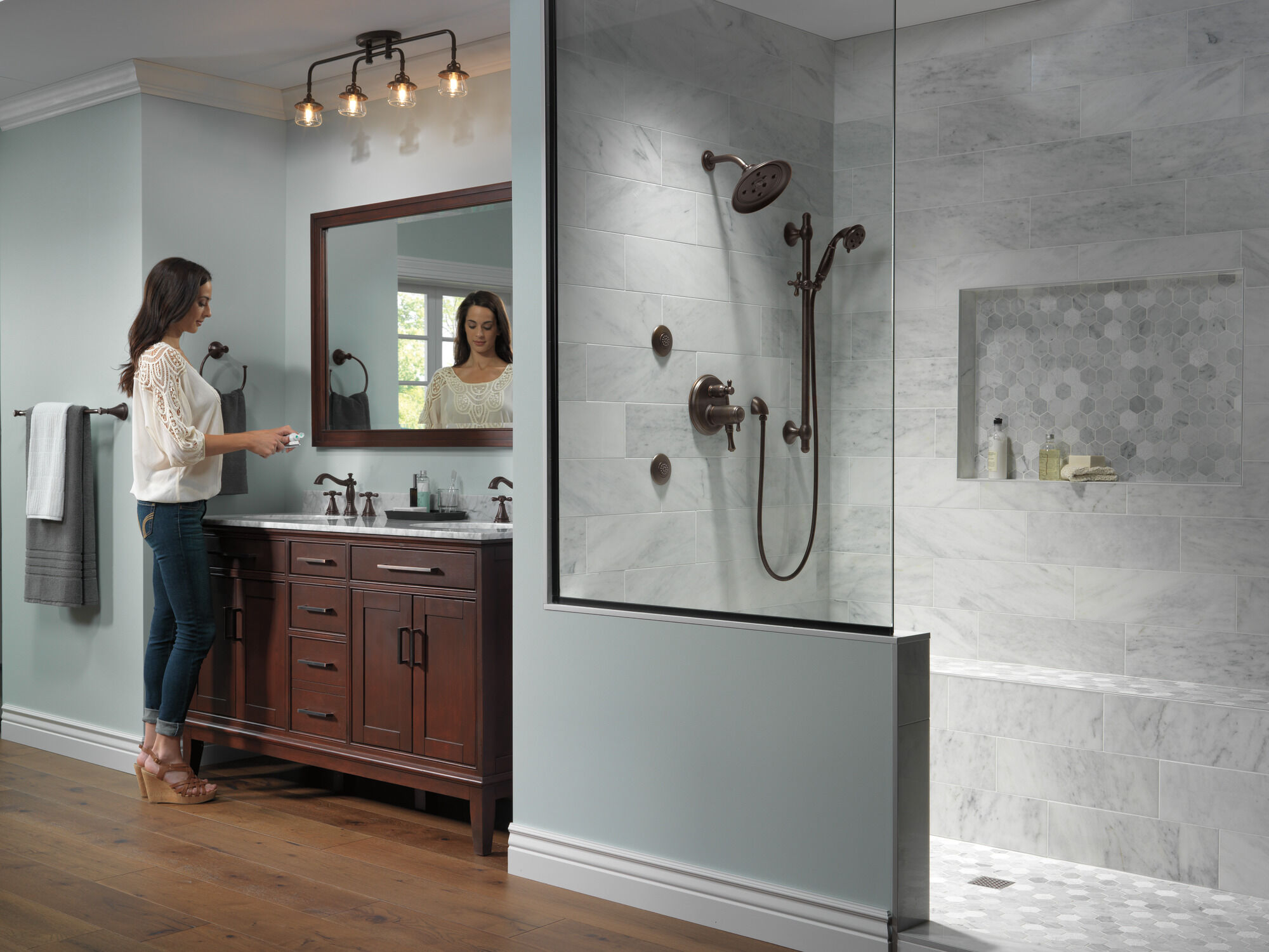 Спрей для тела HydraChoice® Body Spray Trim Delta Faucet T50010-RB - Вид №22