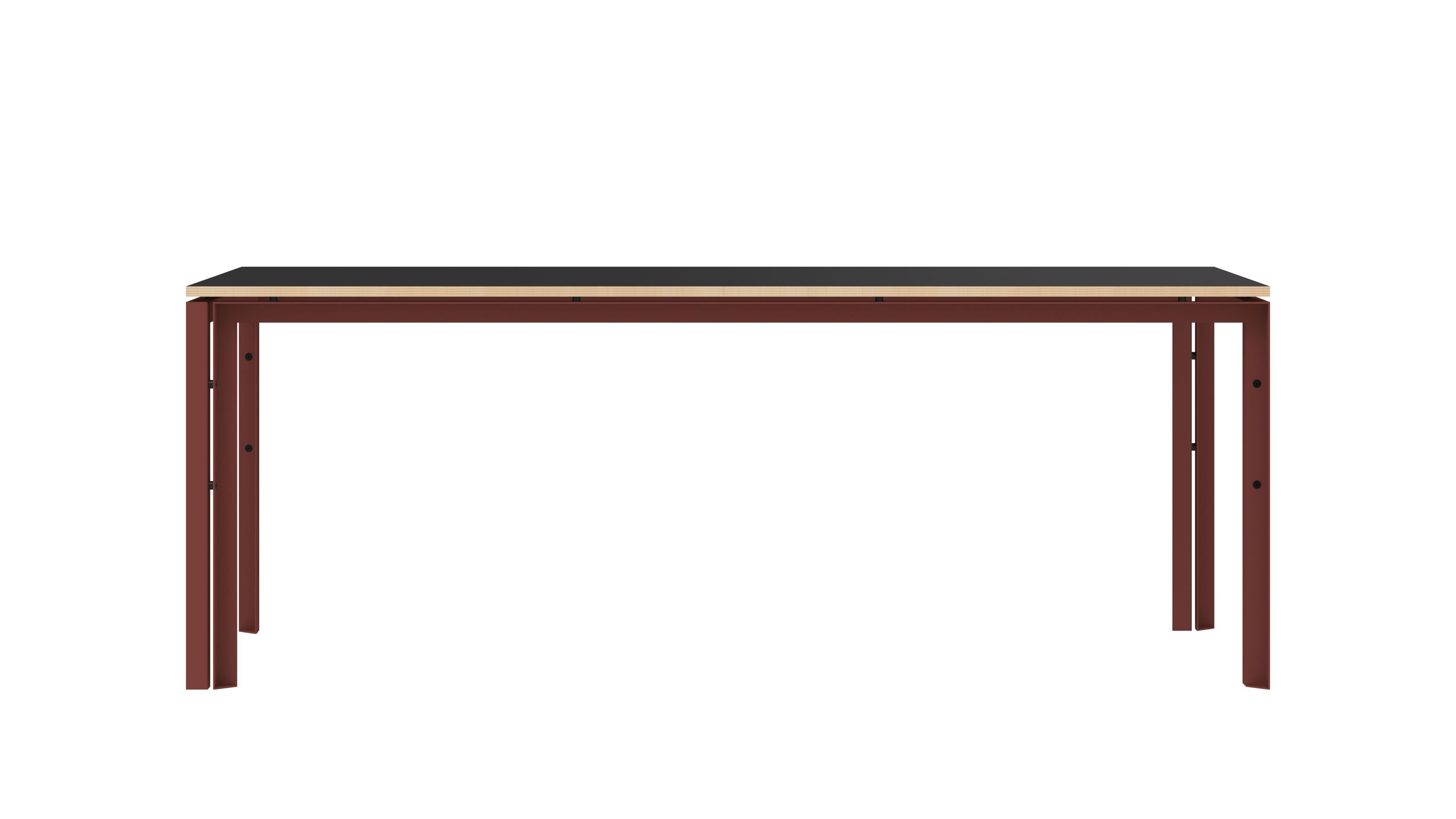 Прямоугольный стол из стали и дерева FUNCTIONALS WT-TABLE ARCH-00093437 - Вид №32