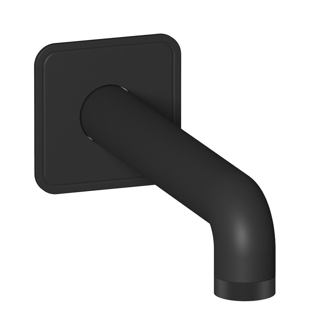 Настенный излив WE ARE IB b2320np_22 Matt Black Bold