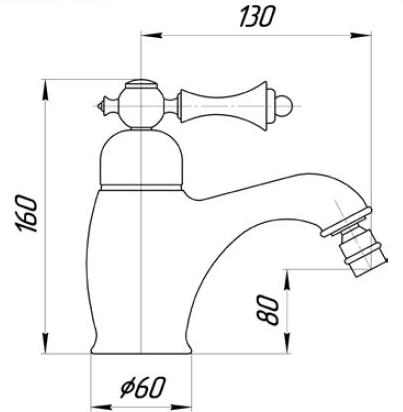 26871 Смеситель Migliore Bomond  - Вид №1