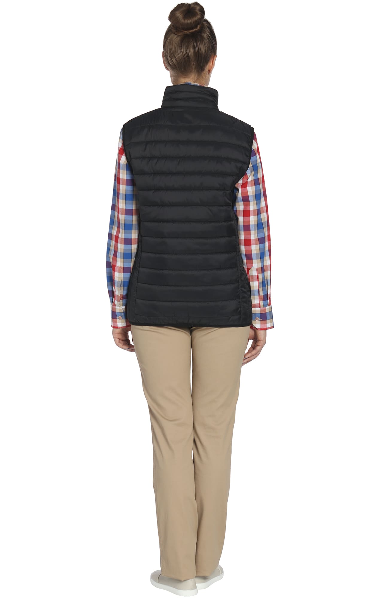 69671 Жилет стеганый  black El-Risto  Демисезонная одежда размер XL (100)  - Вид №7