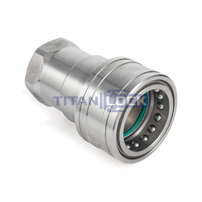 1/2in, БРС серия А, ISO 7241-A, розетка, оцинк. сталь TL4AF TITAN LOCK  - Вид №2