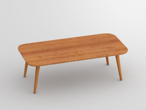 Журнальный столик из массива дерева