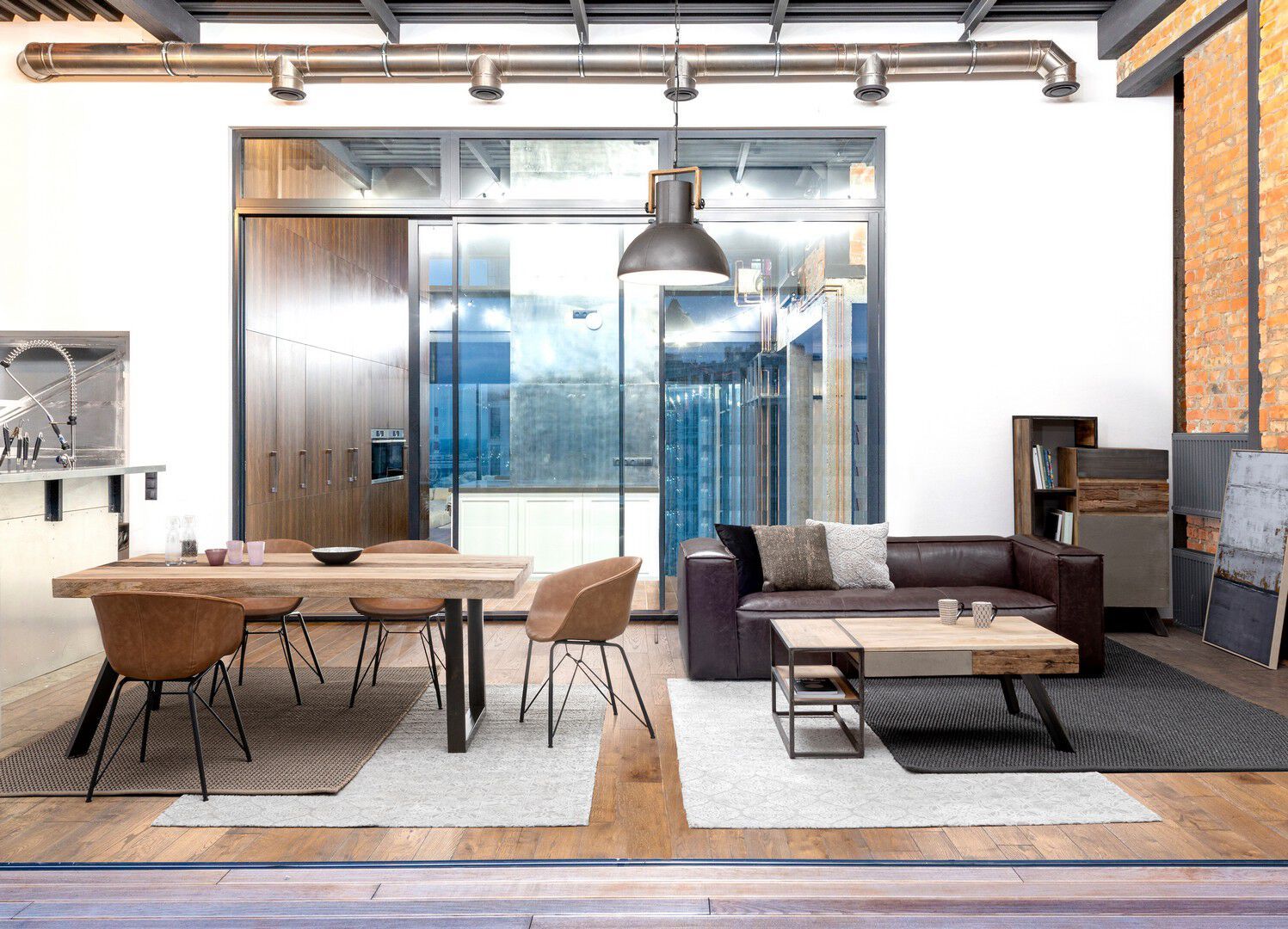 Деревянный прямоугольный стол BIZZOTTO Манчестер ARCH-00004205 - Вид №4