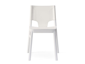 Стул из бука с обитым сиденьем/спинкой