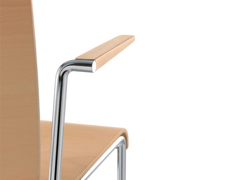 Деревянный стул с подлокотниками Brunner ARCH-00006641 - Вид №2