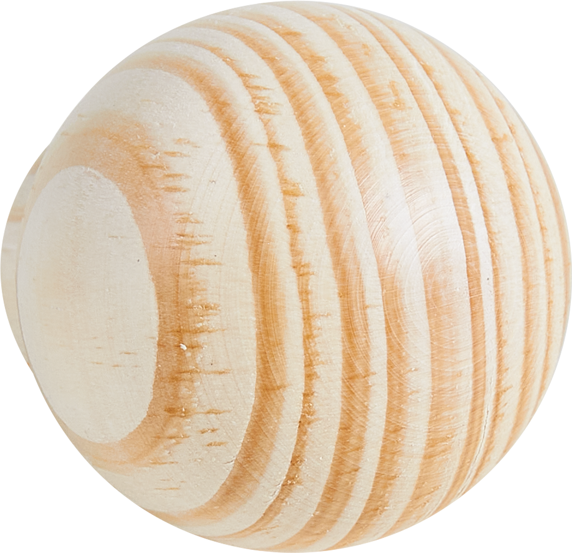 83733629 Ручка D35L37 дерево хвоя шар FSC 10 шт. STLM-0043891 Santreyd 