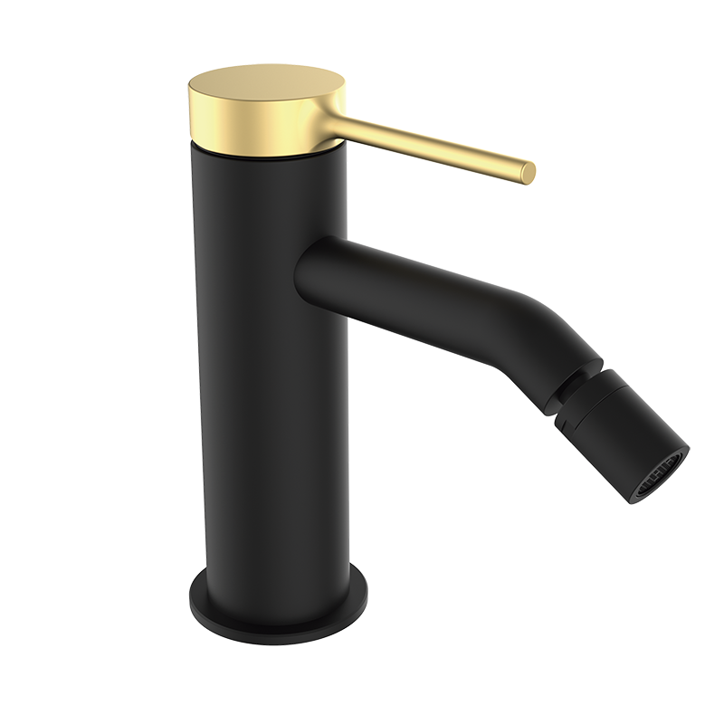 47710427 PREMIUM Черный кобель Биде Смеситель Черное Матовое Золото GRB MIXERS 