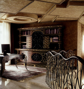 Книжный шкаф  COLOMBOSTILE 0280 VT