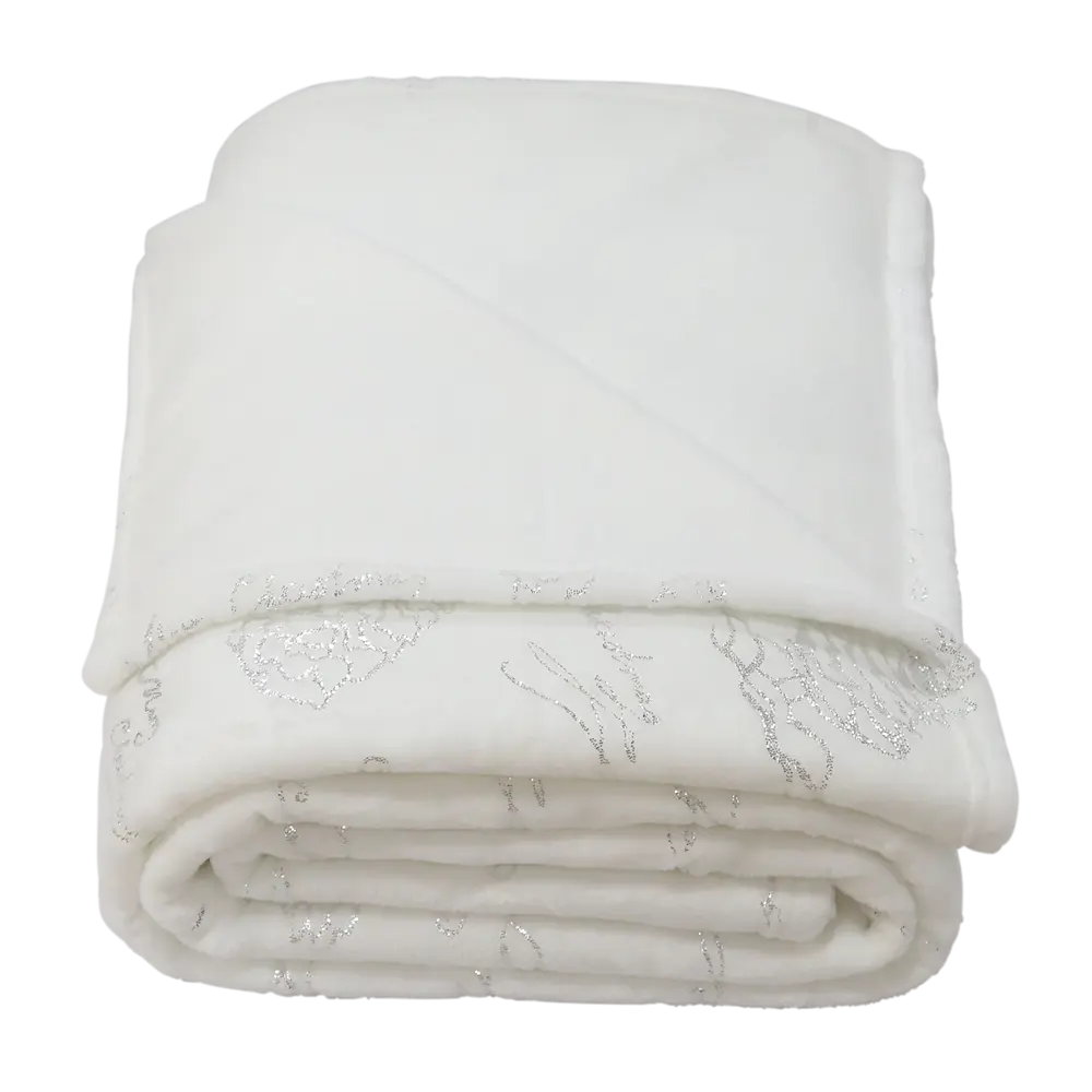 Плед «Новогодний» 180x200 см фланель цвет серый Santreyd Новый Год STLM-2033684 - Вид №2