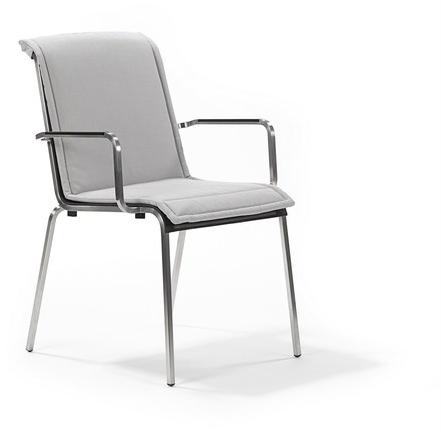 FISCHER MÖBEL Штабелируемый садовый стул с подлокотниками Modena sun-id-1509756 - Вид №10