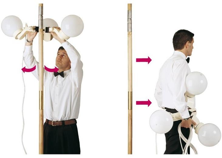 Goccia Illuminazione Светильник для зонтов из поликарбоната Summertime sun-id-1372746 - Вид №1