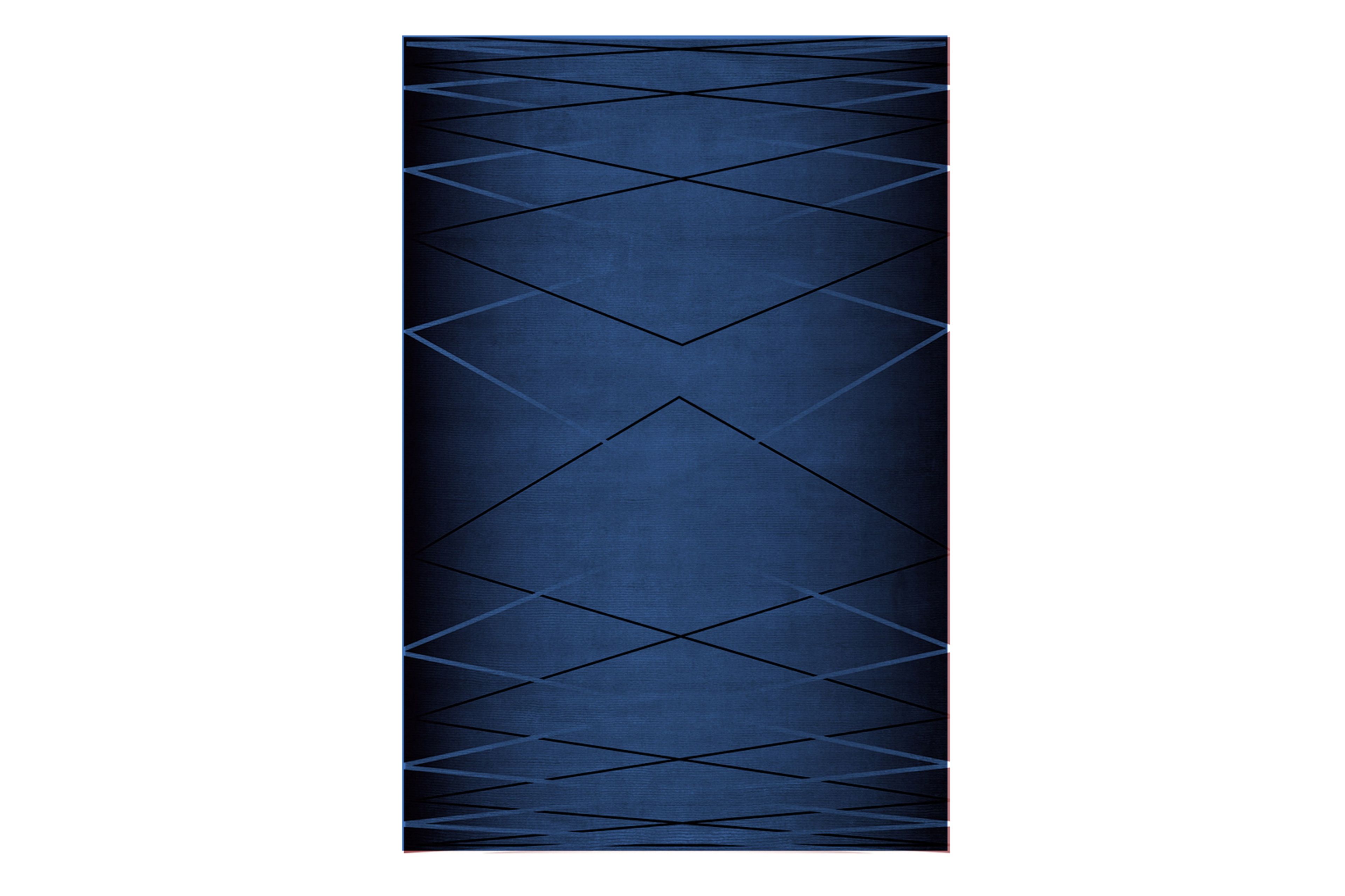 Прямоугольный ковер ручной работы из шерсти Essential Home HITCHCOCK ARCH-00117936 - Вид №2