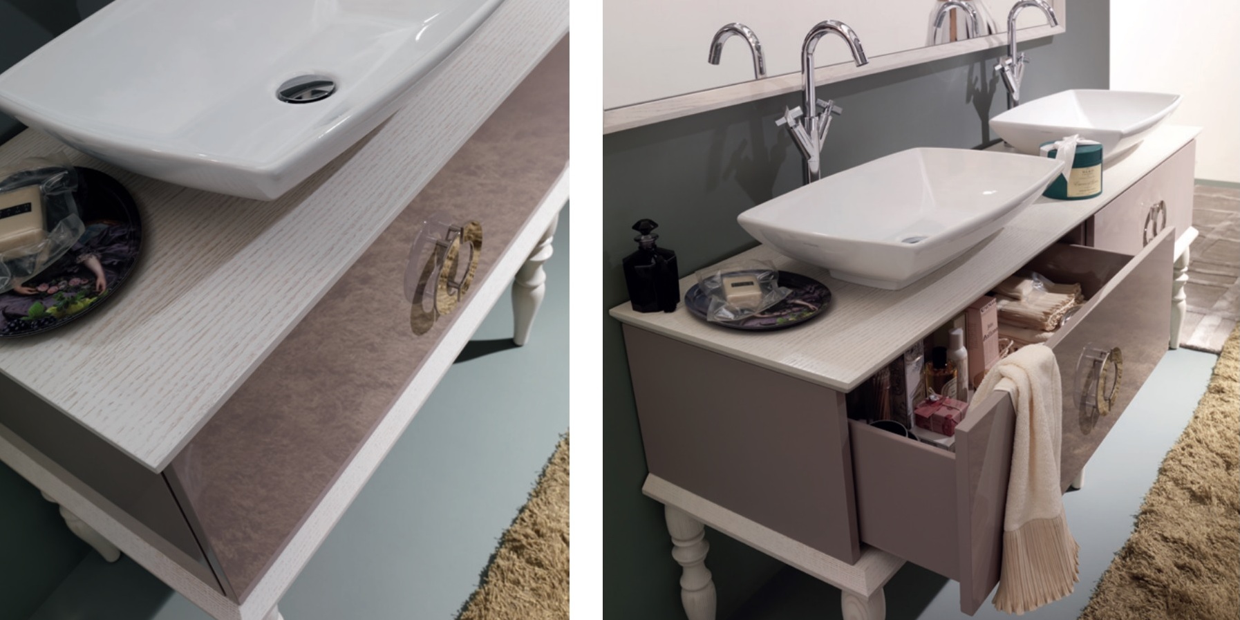 Комплект мебели Doll 180 из ценных пород дерева Ypsilon YDOL180 - Вид №1