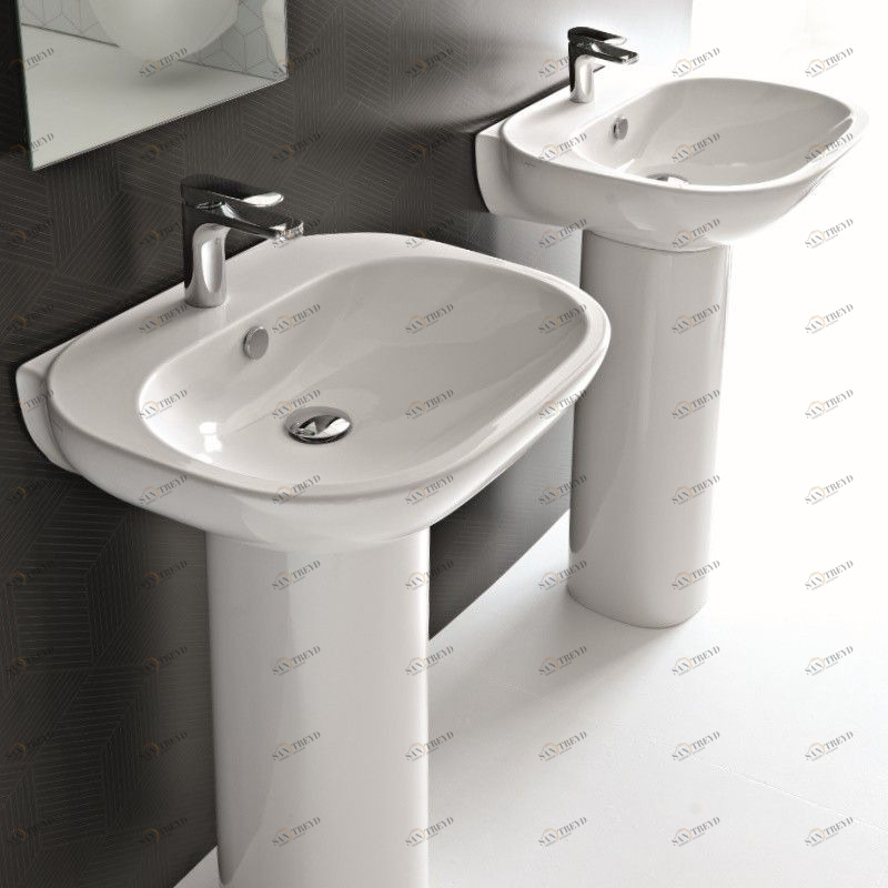 19004 Накладная раковина на столешницу  овальная Ceramica Hidra 