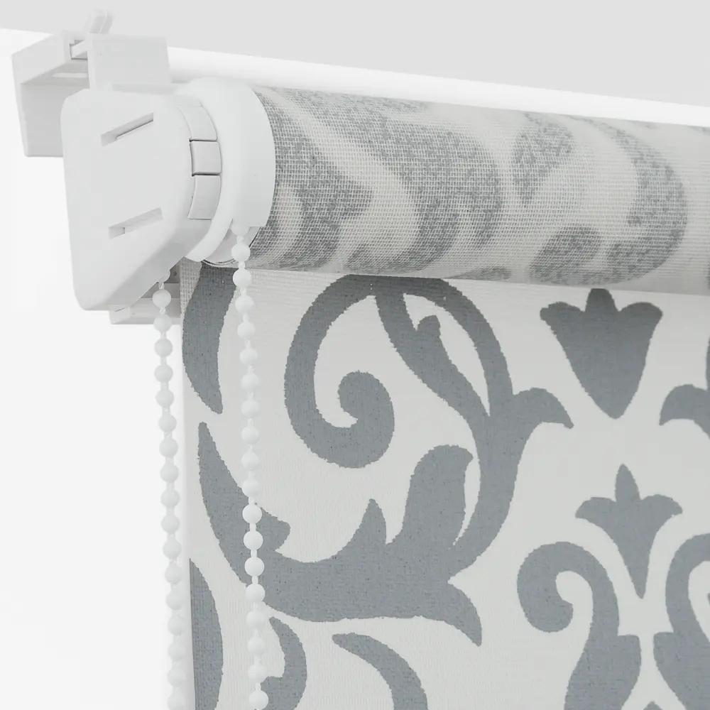 Штора рулонная «Вензель», 40х160 см, цвет серый GARDEN Нео-классика STLM-2030346 - Вид №1