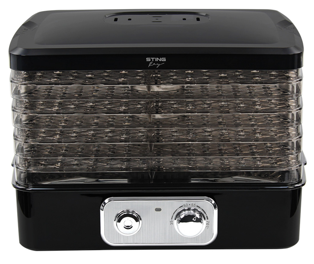 9148523 Сушилка для овощей и фруктов Stingray ST-FD718A черный STDN-0050374 - Вид №1