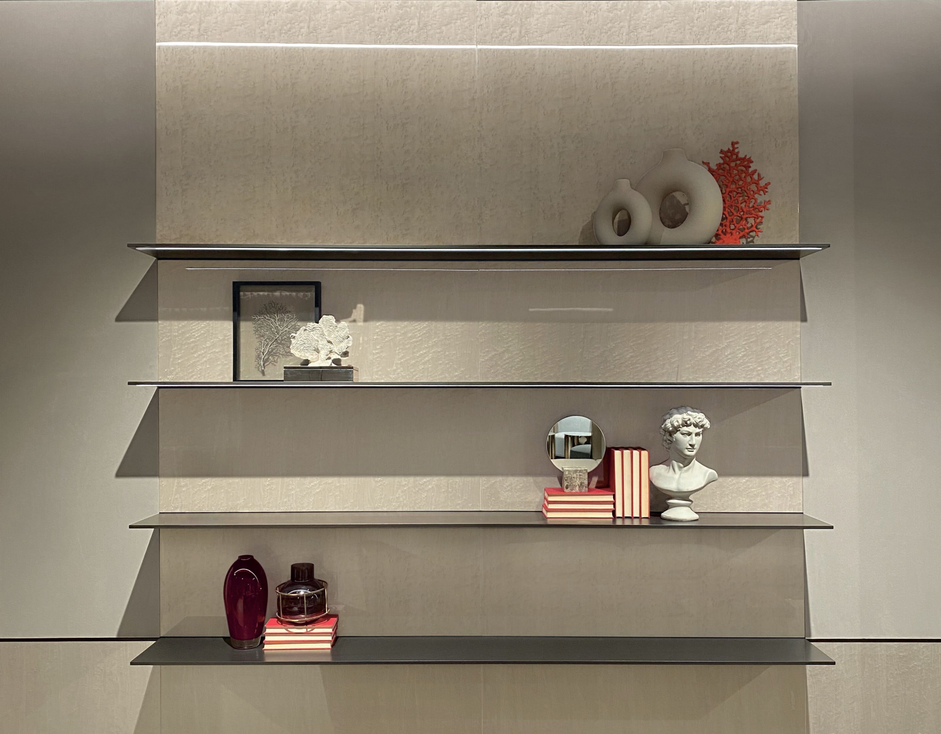 Обшивка из кожи Longhi FOREVER SYSTEM LIVING ARCH-00074695 - Вид №14