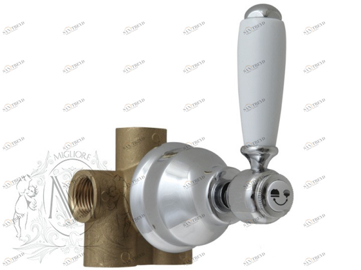 Переключатель потоков MIGLIORE BN.RIC-19451.CR на трех потребителей, хром ml.RIC-19451.CR