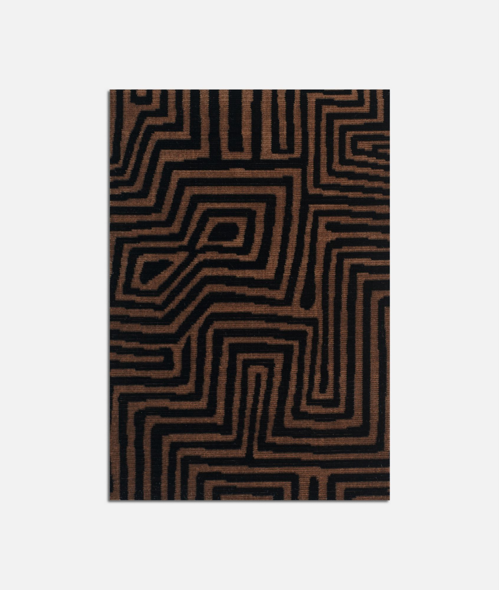 Жаккардовая обивочная ткань с графическим рисунком Dedar JAMU JUNGLE ARCH-00143599 - Вид №6