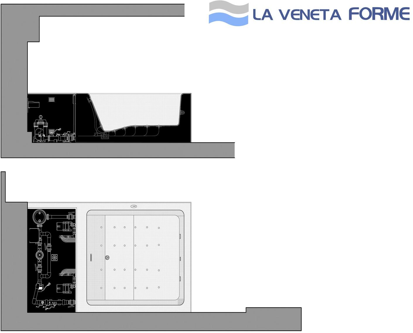 La Veneta Forme Гидромассажная ванна eps на заказ sun-id-1460127 - Вид №6