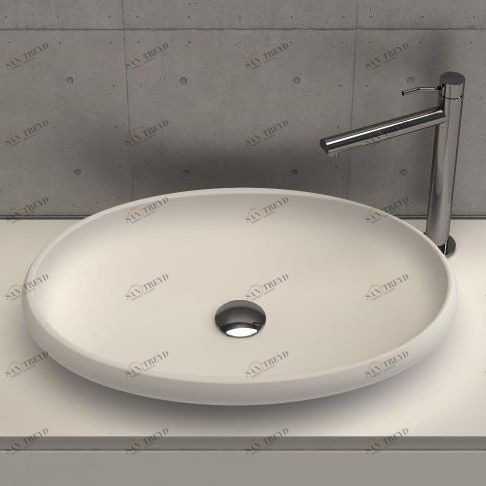 46672 Накладная раковина на столешницу  овальная Dimasi 