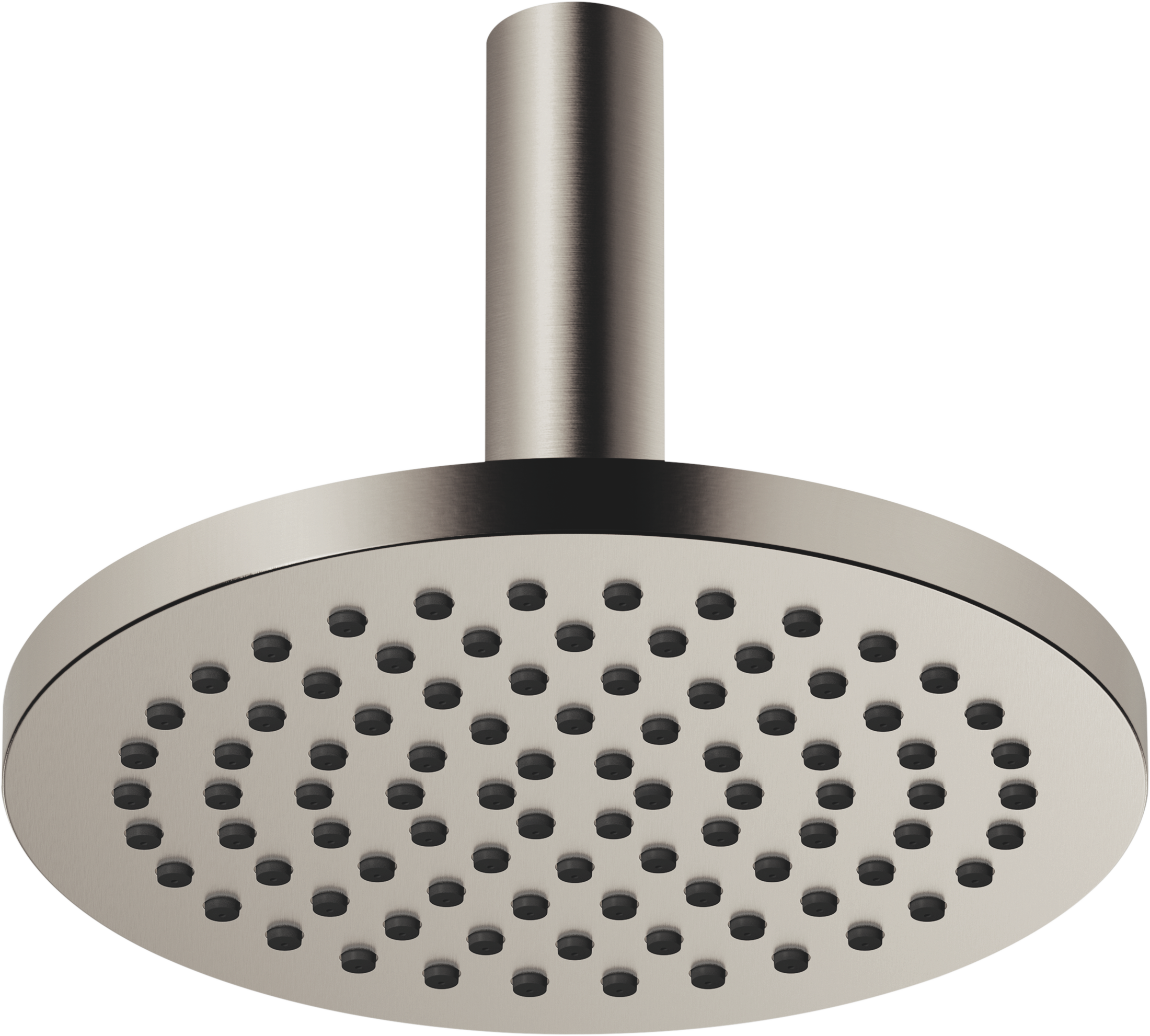 Тропический душ с потолочным креплением 220 мм - матовая платина