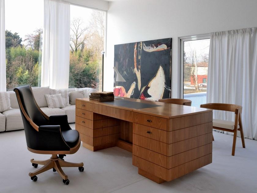 Morelato Письменный стол из вишневого дерева с ящиками  Art. 5078  - Вид №7