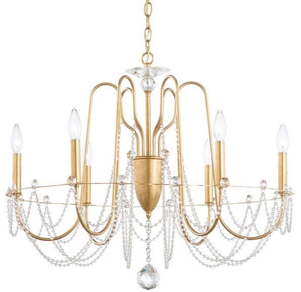 Schonbek Люстра с кристаллами swarovski® Esmery Ar1004, ar1006, ar1008, ar1012  - Вид №1