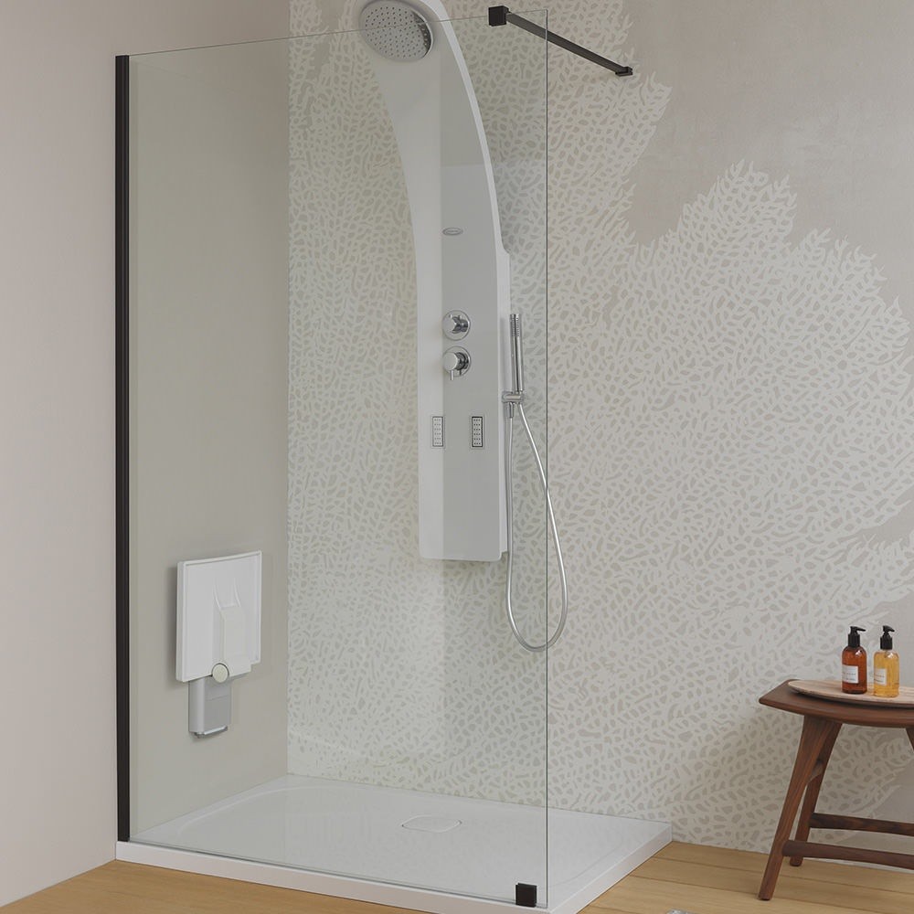 Душевая перегородка Walk In Terra ts open 00633 BLACK Словения Kolpa-San  - Вид №3