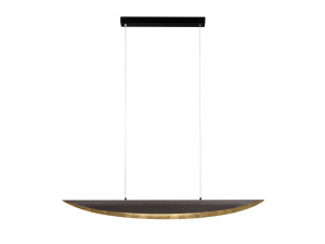 Изогнутая стальная светодиодная подвесная лампа