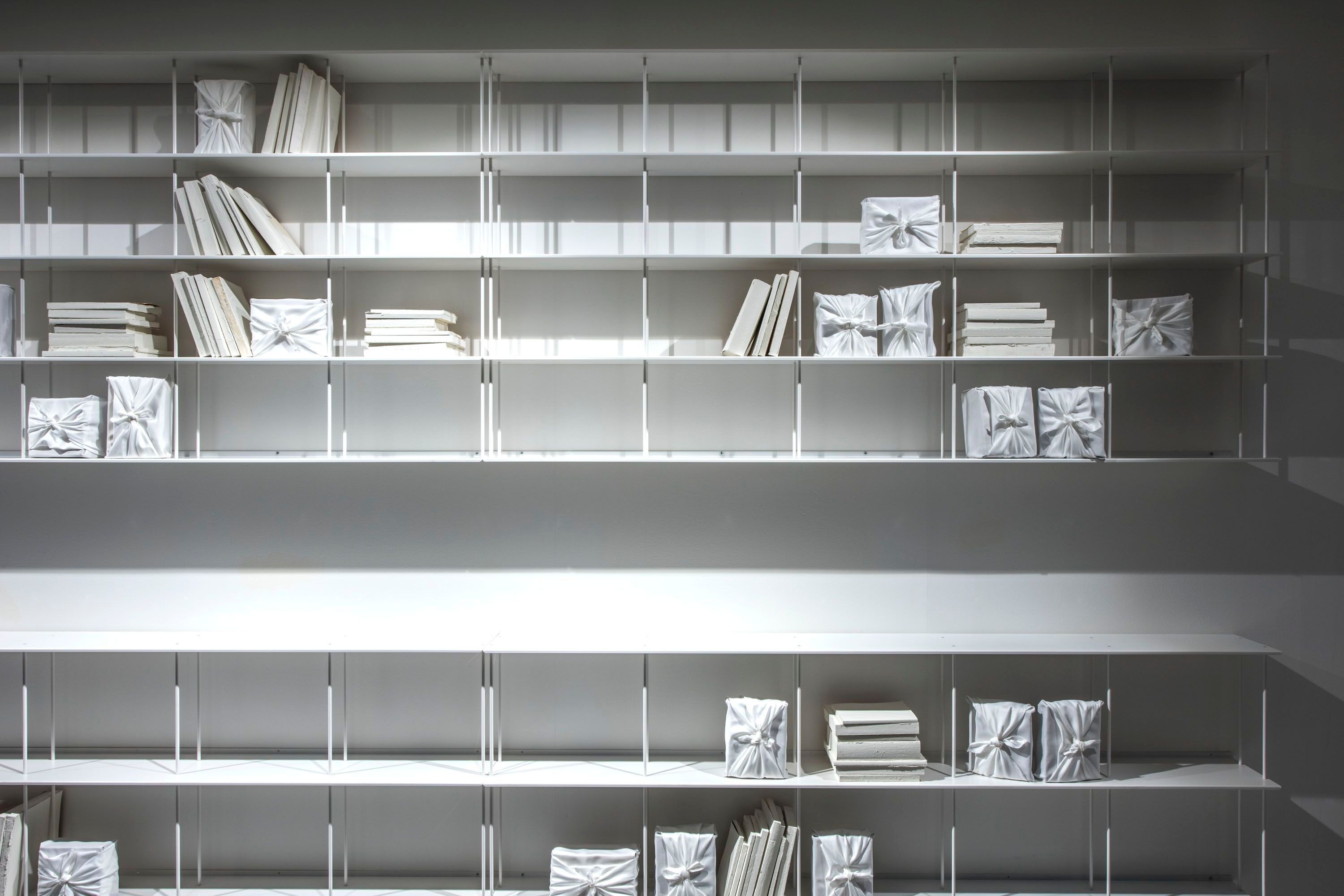 Алюминиевый секционный настенный книжный шкаф KRIPTONITE Krossing Midi ARCH-00127676 - Вид №7