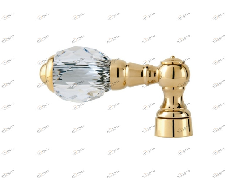 037645.000.50 Комплект ручек душевой системы с кристаллами сваровски Яркий хром Mestre 