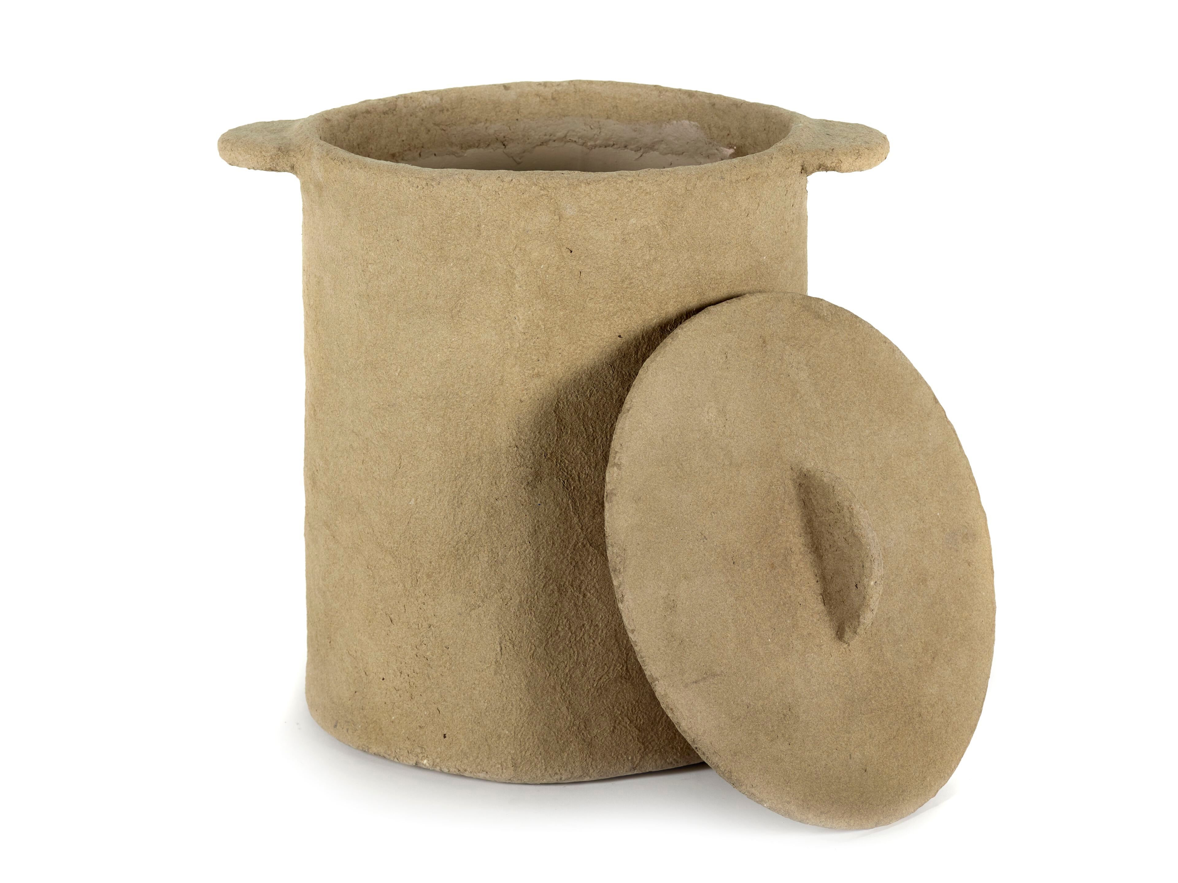 Круглая бумажная банка pesta с крышкой Serax Earth interior accessories ARCH-00039827
