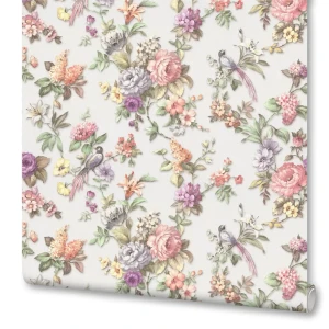 Обои флизелиновые Артекс Вивьен серые 1.06 м 10686-03