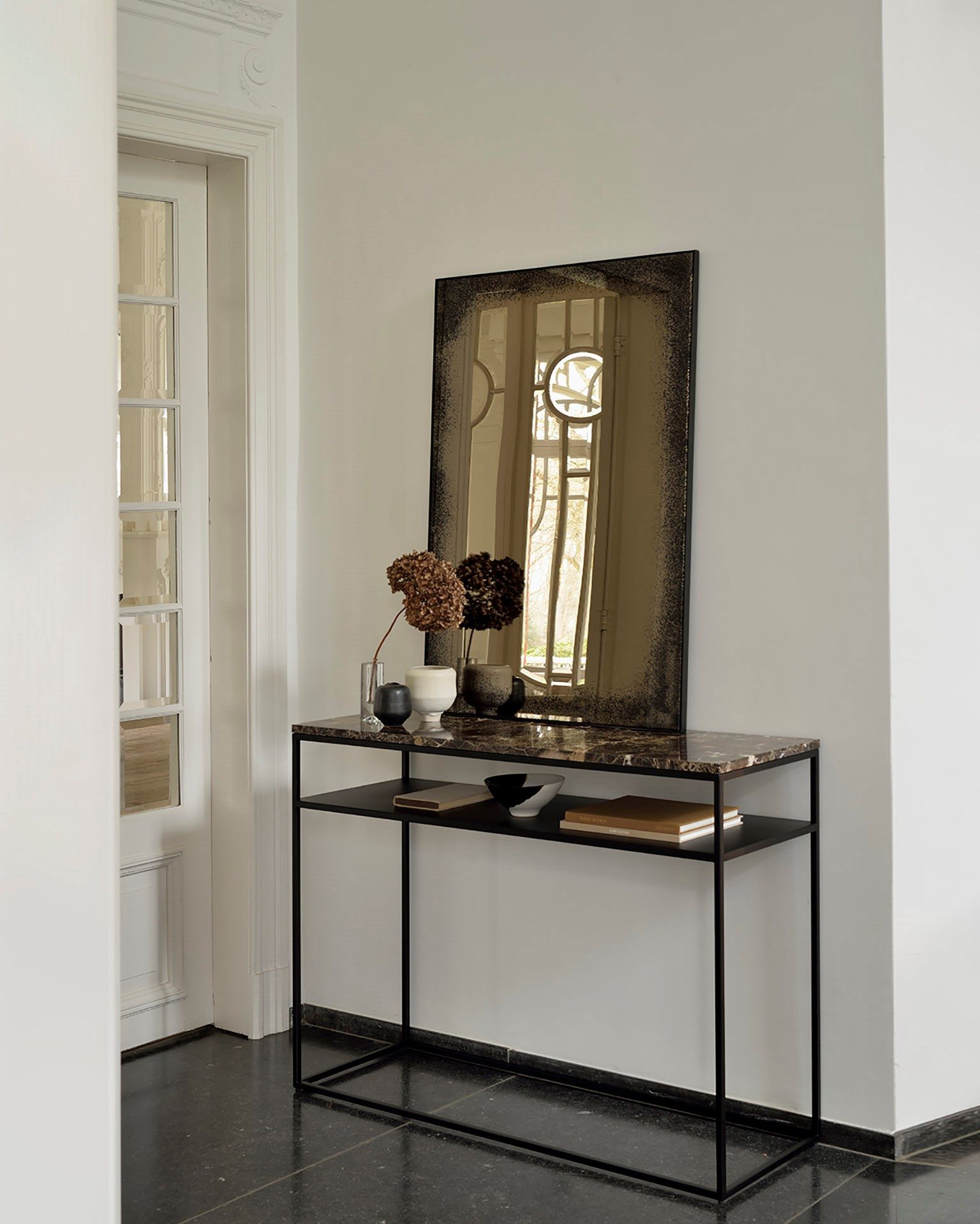 Прямоугольное зеркало с рамой стены Ethnicraft Состаренные зеркала ARCH-00020581 - Вид №3