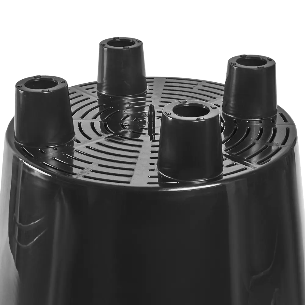 Кашпо для цветов Ingreen Rattan ø47 см v50 л пластик бежевый STLM-2158897 - Вид №4