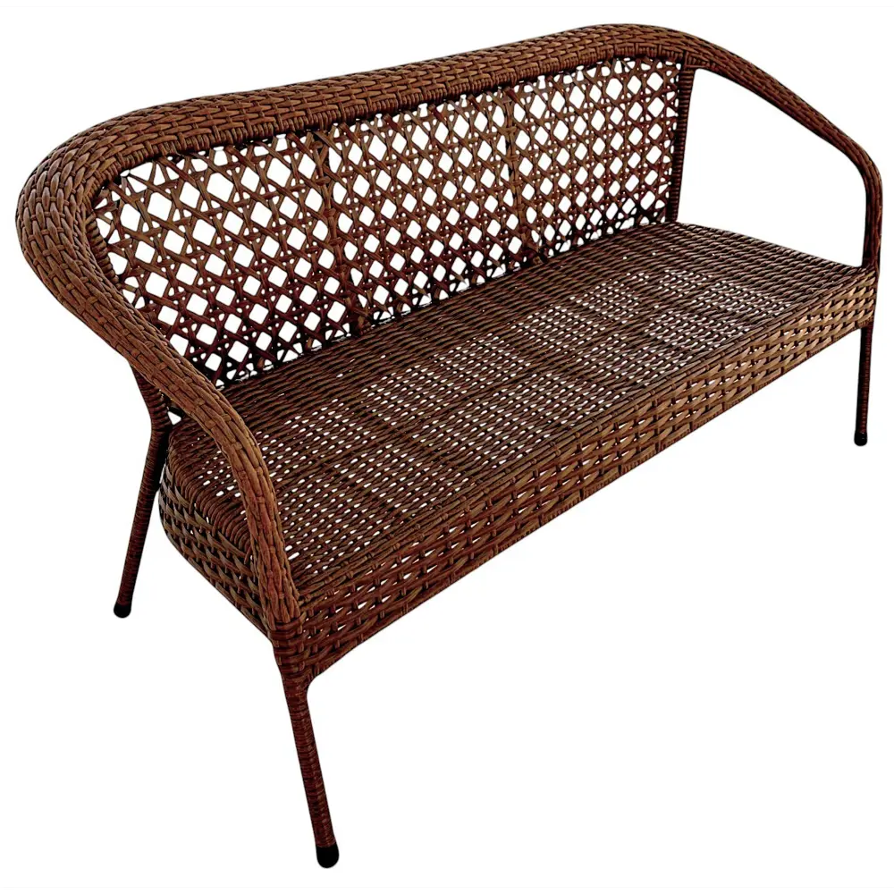 Диван садовый Deco 160x70x80 см металл коричневый Santreyd STLM-2104506 - Вид №4